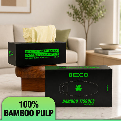Bamboo Facial Tissues 100 pulls 2ply