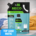 Natural Laundry Cleaner Liquid Refill Top Load 2 litre