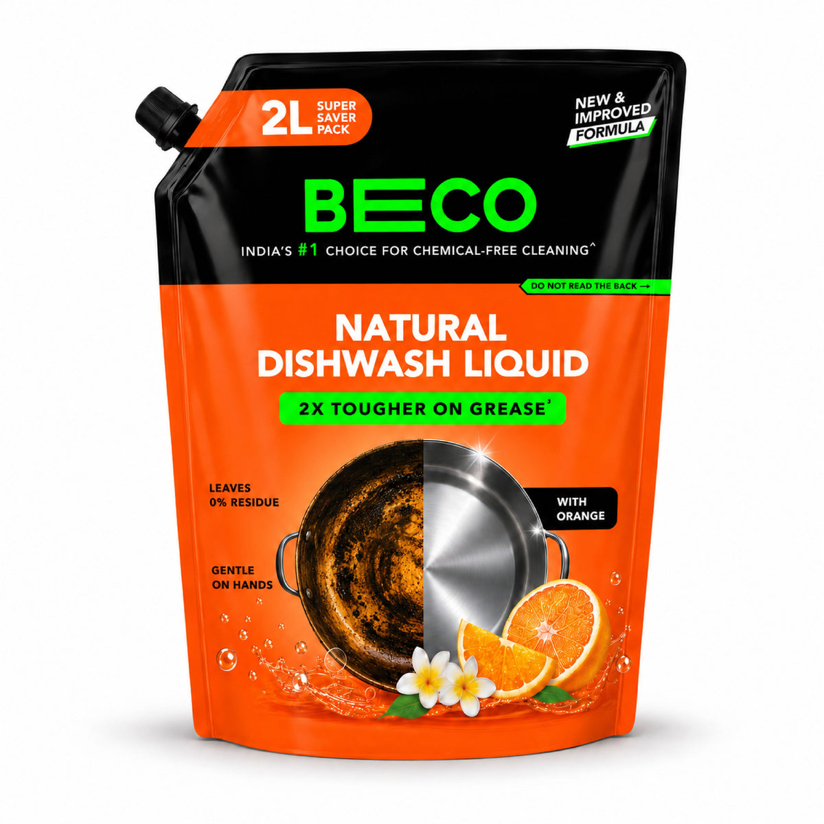 Natural Dishwash Liquid Refill 2 litre